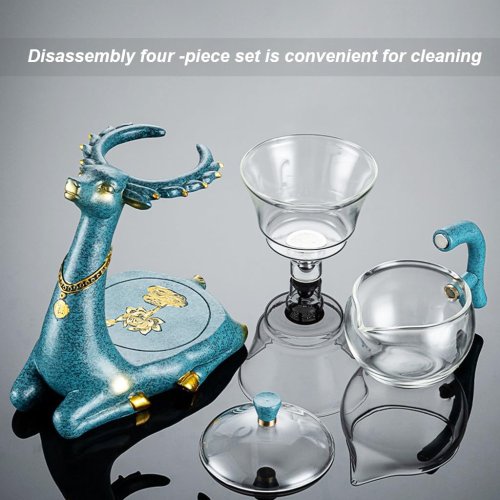 Чайник-заварник H1213 з магнітним дозатором і системою зливу для заварювання