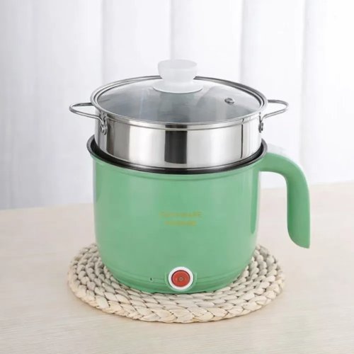 Електрокаструля-пароварка LY-1076 1,5 л: суп, локшина, рис, овочі, підігрів