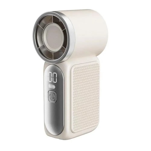 Портативний акумуляторний ручний вентилятор X-688 з LED-дисплеєм, USB-зарядкою та регулюванням швидкості