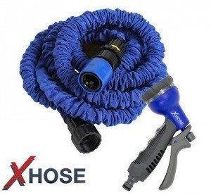 Поливальний шланг X HOSE 60 м (200 FT) розтяжний садовий для поливу городу
