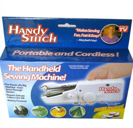 Портативна ручна швейна машинка Handy Stitch — міні для швидкого домашнього шиття