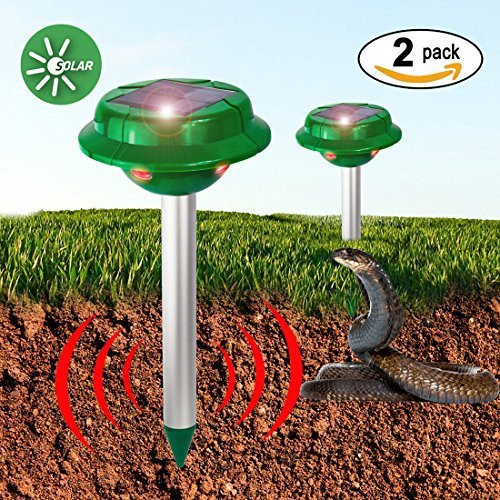 Сонячний відлякувач кротів і гризунів Solar Rodent Repeller (на сонячній батареї)