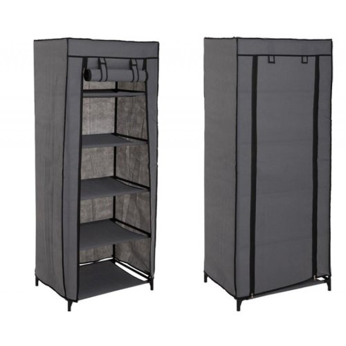 Складна тканинна шафа-стелаж для взуття на 9 полиць, органайзер для зберігання