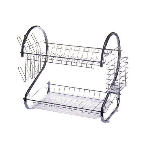 Органайзер‑сушарка для посуду з нержавіючої сталі BN‑004