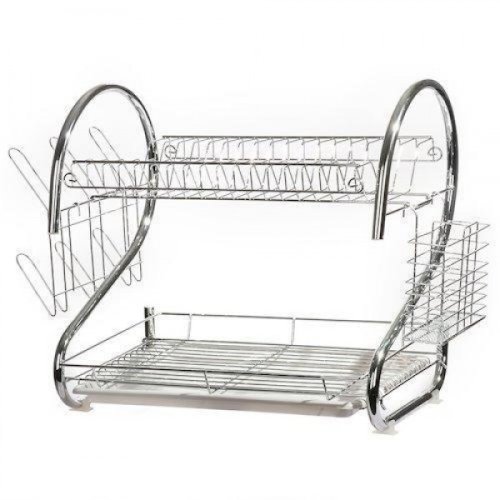 Органайзер‑сушарка для посуду з нержавіючої сталі BN‑004