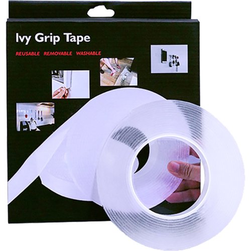 Багаторазова кріпильна стрічка Ivy Grip Tape для монтажу без свердління, 5 м