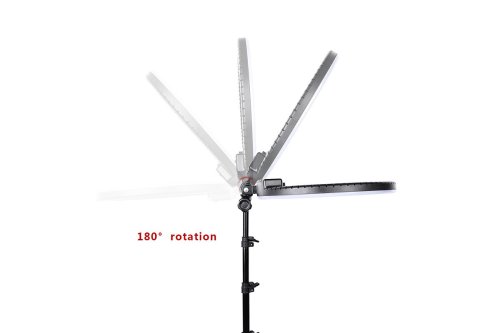 Кільцева LED-лампа RL-18 M45 45 см для селфі, пульт ДК + сумка в комплекті