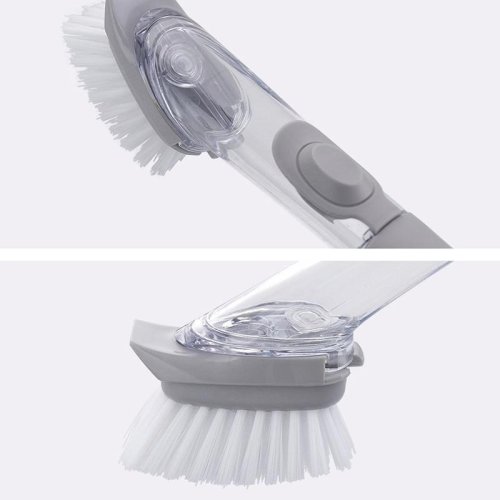 Багатофункціональна щітка Decontamination Wok Brush для миття й чищення з дозатором мийного засобу