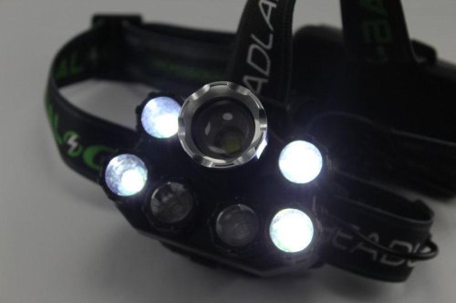 Налобний ліхтар Bailong BL‑T78 — яскравий LED, зручне кріплення на голову