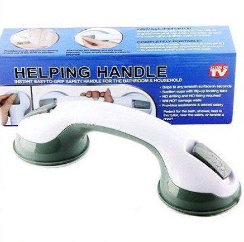 Портативна ручка-поручень Helping Handle на вакуумних присосках для ванної кімнати