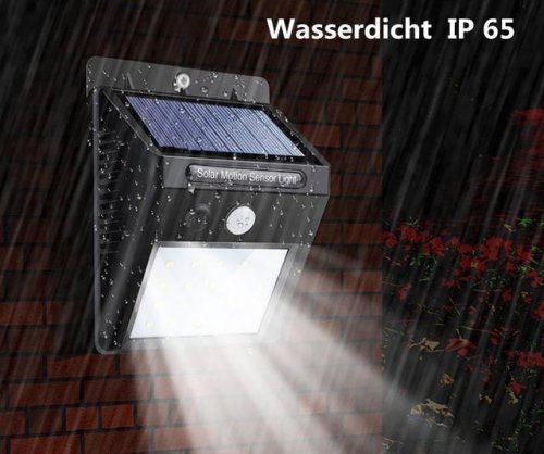 Світильник 20 LED Solar із датчиком руху на сонячній батареї