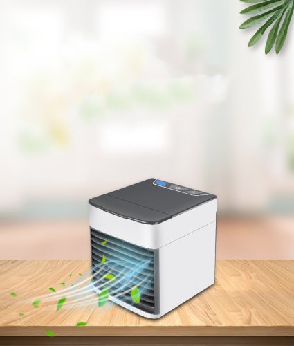 Портативний кондиціонер Arctic Air Ultra PLUS з підсвічуванням, USB 7 Вт: охолоджувач/вентилятор/зволожувач/очисник повітря