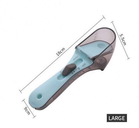 Регульовані мірні ложки Adjustable measuring spoon, набір 2 шт.
