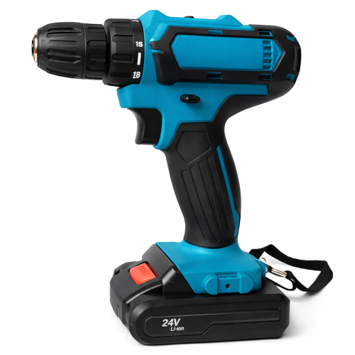 Акумуляторний шуруповерт-дриль 550 DWE 24V 3Ah з набором інструментів 24 предмети