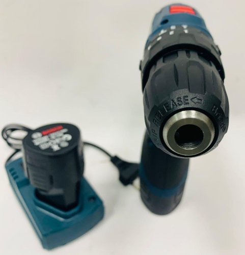 Акумуляторний шуруповерт TSR12-2Li з набором інструментів (Li‑ion)