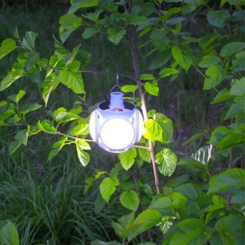 Мобільна бездротова лампа Magic Cool Camping Light із сонячною зарядкою, аварійне світло для кемпінгу й дачі
