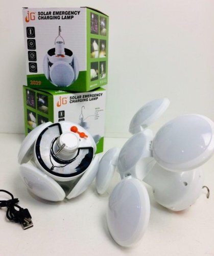 Мобільна бездротова лампа Magic Cool Camping Light із сонячною зарядкою, аварійне світло для кемпінгу й дачі