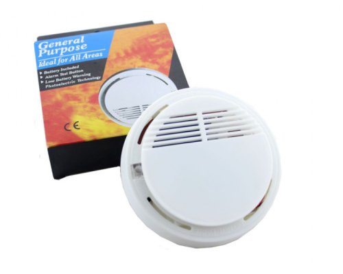 Бездротовий датчик диму JYX SS168 для домашньої сигналізації, детектор задимлення 85 дБ