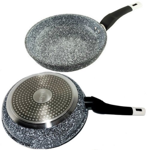 Сковорода гранітна антипригарна Unique UN-5106, 28 см