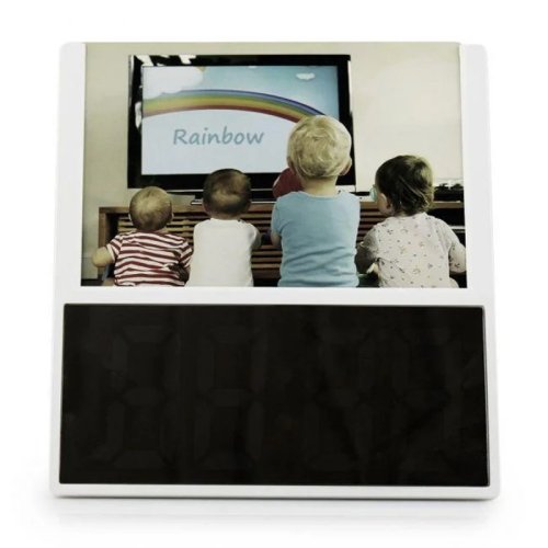 Настільний електронний LED годинник DS-6608 з фоторамкою 10×15 см