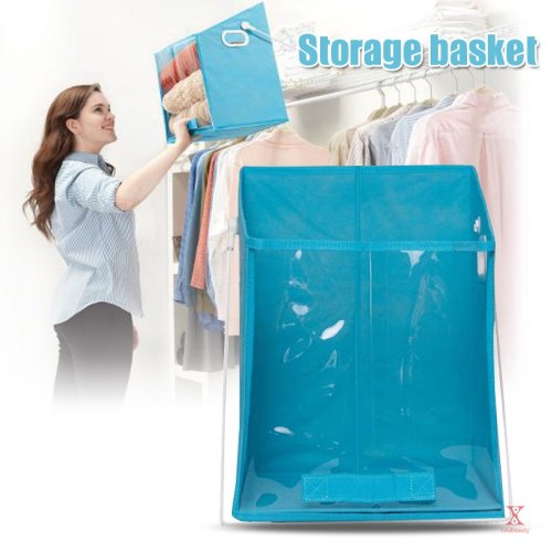 Складаний універсальний органайзер-кошик Closet Caddy для зберігання речей
