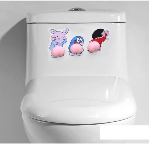 Антистрес 3D наліпки-стопори «Попка»: захист від ударів, тримач телефону, 2 шт.