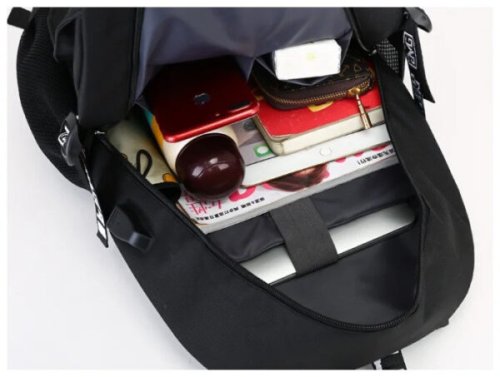 Міський повсякденний рюкзак, що світиться в темряві — для школи, спорту й туризму