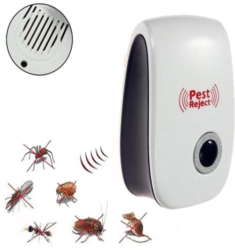 Електронний ультразвуковий відлякувач комах і гризунів Electronic Pest Repeller, від мережі