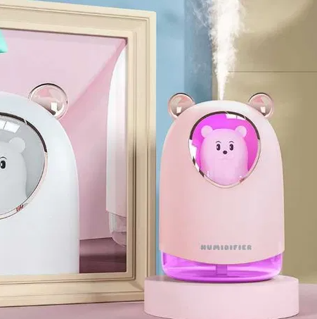 Зволожувач повітря-нічник «Ведмедик» Humidifier H2O USB, дифузор з підсвічуванням