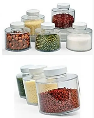 Акрилова Spice Tower: органайзер-башта для спецій з набором ємностей для приправ