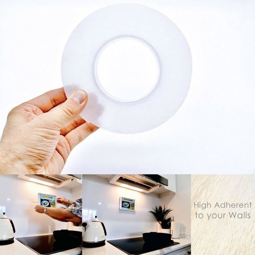 Багаторазова кріпильна стрічка Ivy Grip Tape 3 м для фіксації без свердління