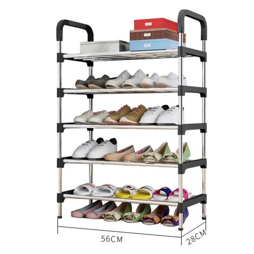 Полиця для взуття NST6 — стелаж для зберігання взуття на 6 ярусів