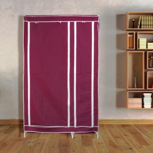 Складана тканинна шафа Storage Wardrobe 88105, 2 секції, 105×45×170 см