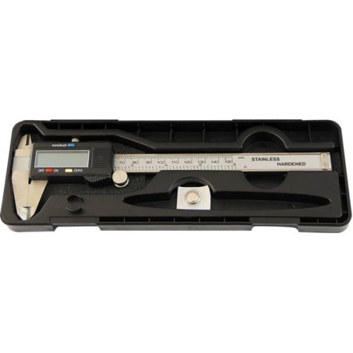 Електронний цифровий штангенциркуль Digital Caliper 150 мм, точність 0,01 мм, LCD-дисплей