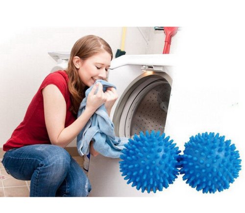 Кульки для прання білизни та пуховиків у пральній машині Dryer Balls, набір 2 м’ячики