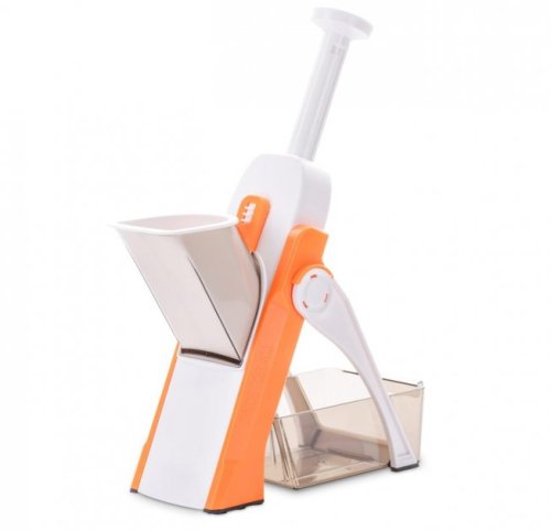 Кухонний мультислайсер-подрібнювач овочів Brava Spring Slicer для нарізання та шинкування