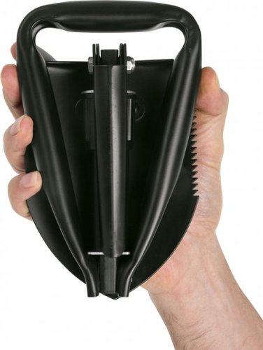 Похідна саперна міні-лопата туристична, компактна складна 5-в-1