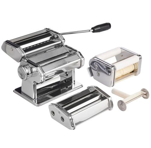 Лапшерізка/паста-машина Pasta Set: пристрій для пасти й локшини + тестораскатка