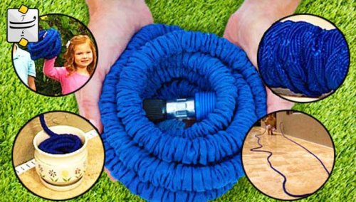 Садовий шланг XHOSE 30 м, що розтягується, з насадками для поливу