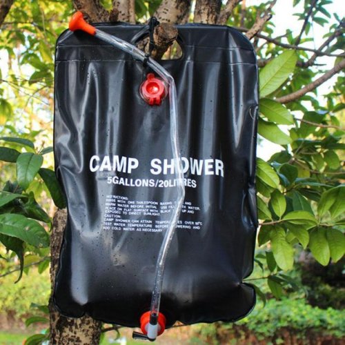 Переносний підвісний літній душ для дачі та походів CAMP SHOWER, 20 л