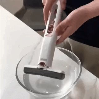 Портативна складана міні-швабра Mini Mop з автоматичним віджиманням, універсальна багатофункціональна