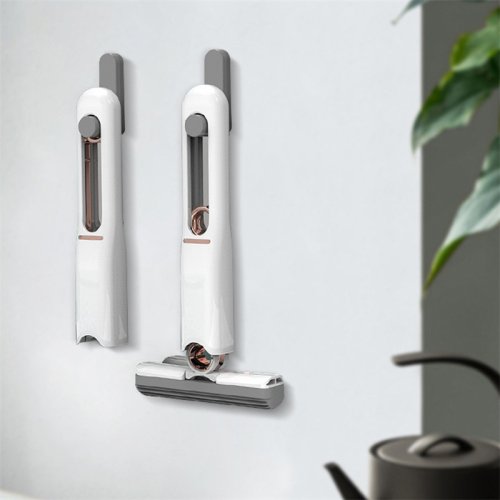 Портативна складана міні-швабра Mini Mop з автоматичним віджиманням, універсальна багатофункціональна