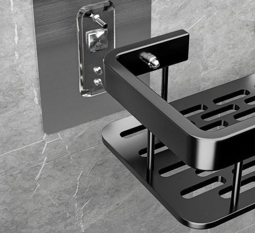 Настінна підвісна полиця-органайзер для ванної Insta Rack