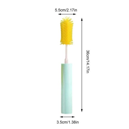 Бездротова електрощітка-йорж Cup Cleaning Brush для миття посуду, насадки, USB-зарядка