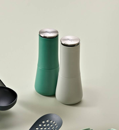 Млин для солі та перцю 2-в-1 — стильний подрібнювач спецій для кухні