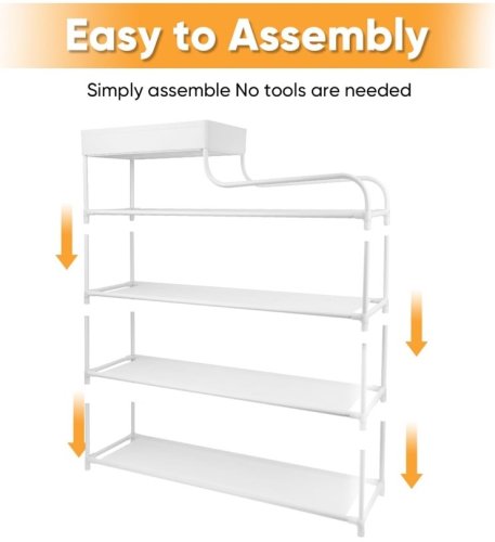 Підлоговий стелаж-органайзер для взуття CLOTHES RACK, полиця для передпокою