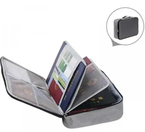 Дорожній кейс-органайзер для документів і гаджетів із кодовим замком