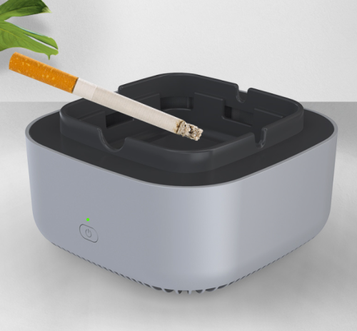 Смарт попільничка з очищенням повітря від диму — бездимна, захист від пасивного куріння