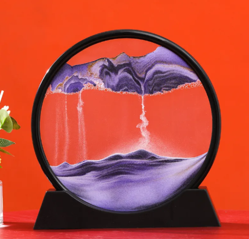 Настільна 3D пісочна картина-антистрес «Піщаний пейзаж» з рухливим піском