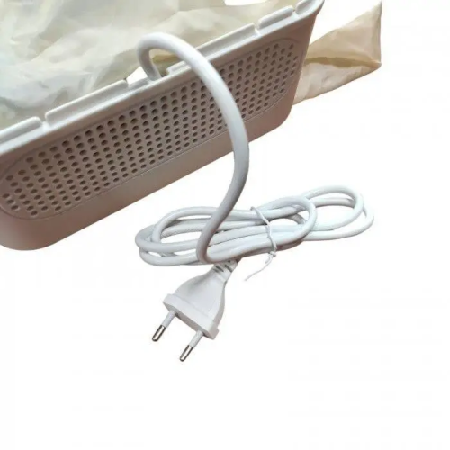 Портативна складна вертикальна електросушарка для одягу з таймером і захисним чохлом